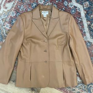 VINTAGE PENDLETON LEATHER BLAZER JACKET